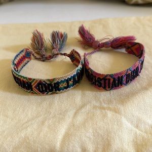 Dior J’adior Authentic Cloth Bracelet .Used good condition.